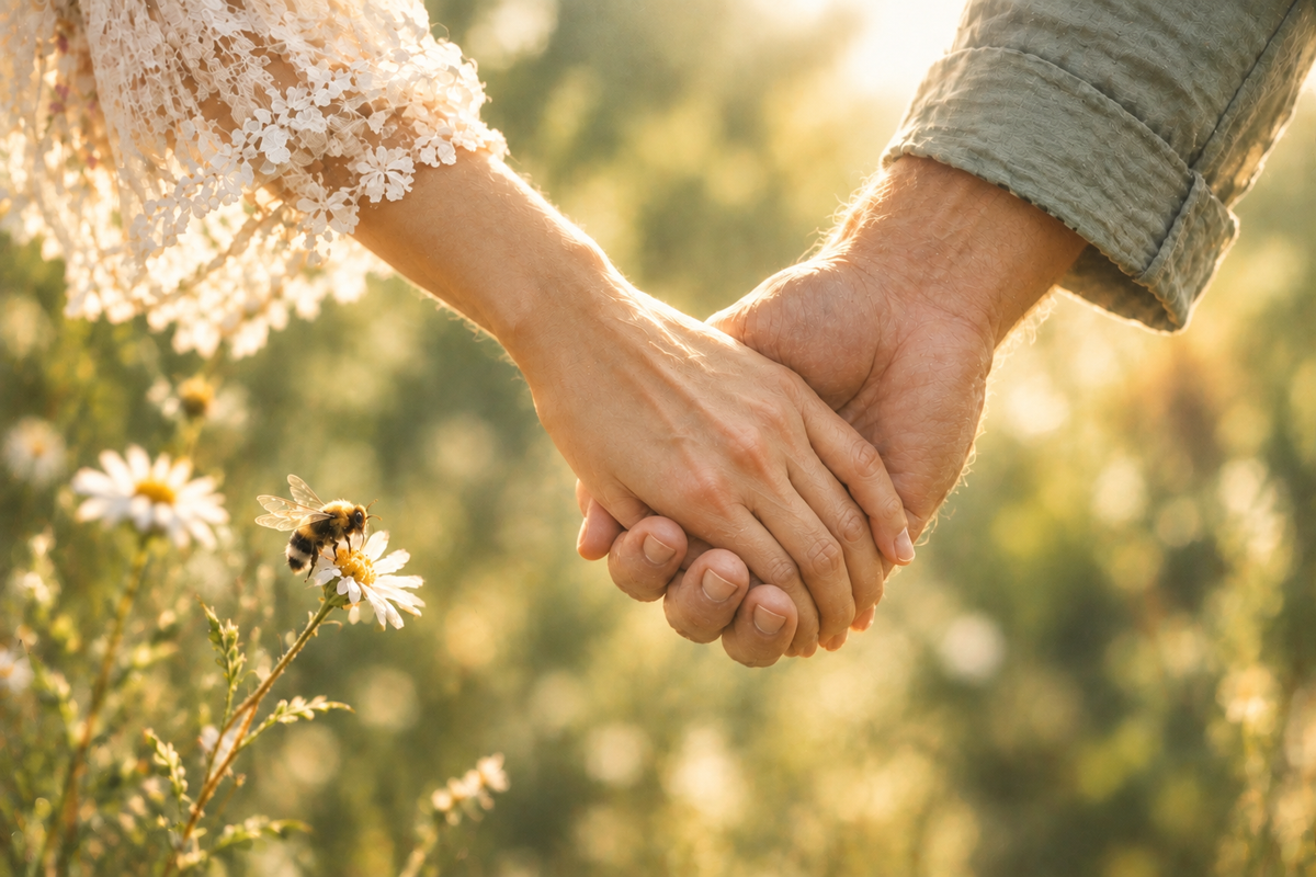Combined - adjusted hands with photorealistic background